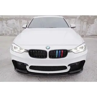 Front Bumper Lip DPT V-1 (For M3, Gloss Black) photo 1