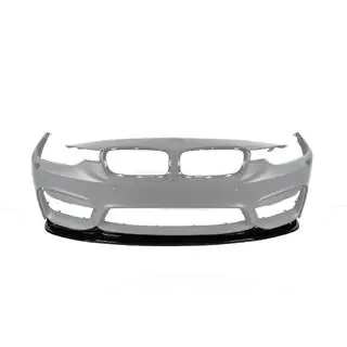 Front Bumper Lip DPT Lip V-2 (For M3, Gloss Black) photo 2