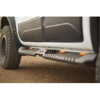 Side Steps Dakar V2 with LED (2019+, 2 pcs, metal) Mitsubishi L200 2015-2024 photo 1
