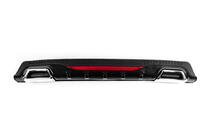 Universal Rear Diffuser DPT AMG Style V-3 (ABS) (Gloss Black) photo 1