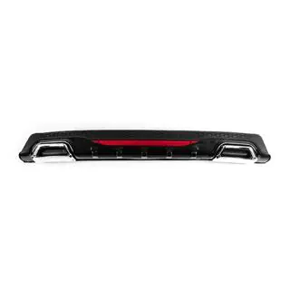 Universal Rear Diffuser DPT AMG Style V-3 (ABS) (Gloss Black) photo 1