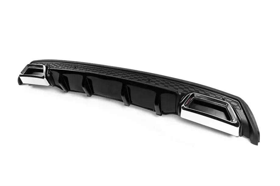 Universal Rear Diffuser DPT V-2 (ABS) (Gloss Black) Image