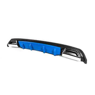 Universal Rear Diffuser DPT V-3 (ABS) (Blue+Black Gloss) photo 2