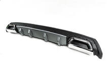 Universal Rear Diffuser DPT V-4 (ABS) (Grey + Black Gloss) photo 2
