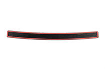 Universal Rear Bumper Protector DPT V-1 (ABS) (75cm, Matte Black) photo 3