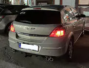 Universal rear diffuser DPT V-7 (ABS) (matte black) photo 3