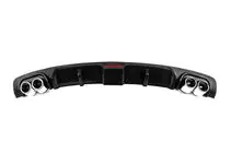 Universal rear diffuser DPT V-7 (ABS) (matte black) photo 1