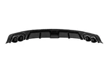 Universal rear diffuser DPT V-7 (ABS) (matte black) photo 6
