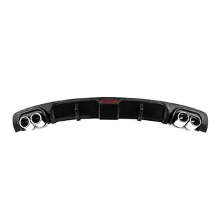 Universal rear diffuser DPT V-7 (ABS) (matte black) photo 1