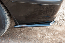 Universal Flap Rear Bumper Cover DPT (ABS) (2pcs) (Gloss Black) photo 15
