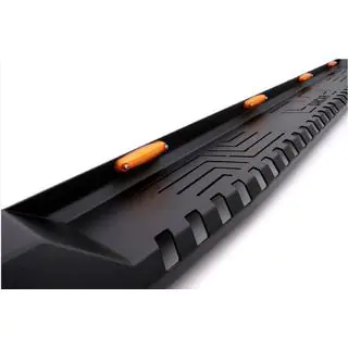 Side Steps Dakar V1 with LED (2019+, 2 pcs, metal) Mitsubishi L200 2015-2024 photo 3