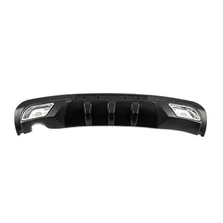 Universal Rear Diffuser DPT Sport V-2 (ABS) (Gloss Black) photo 2
