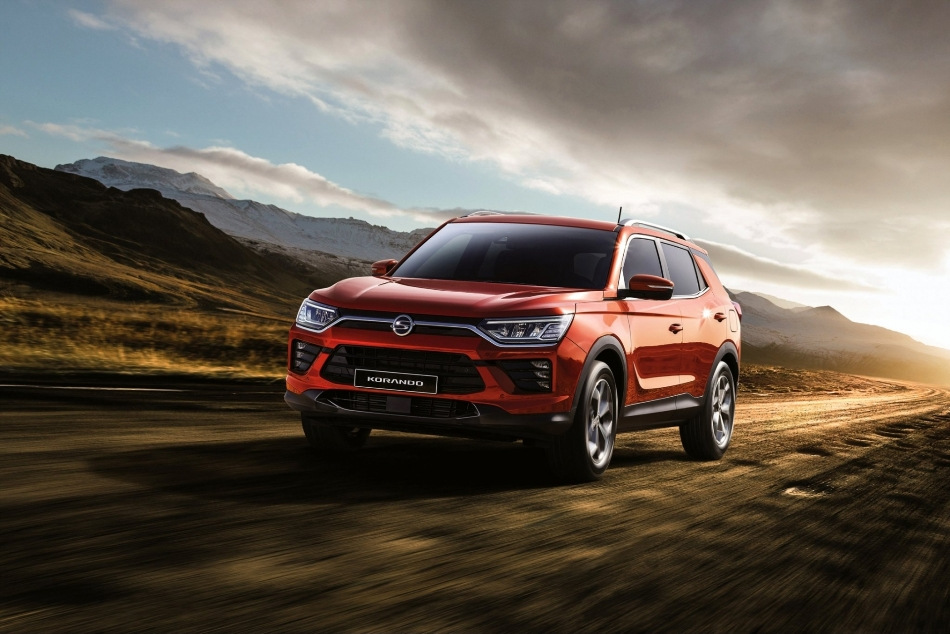 SsangYong Korando: an updated urban crossover