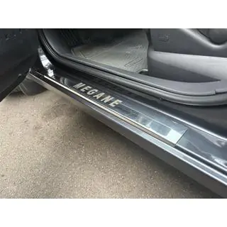 Door Sill Covers (Carmos, 4 pcs, Stainless Steel) photo 1