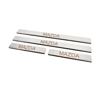 Door Sill Cover Carmos (4 pcs, Stainless Steel) V-3 photo 2