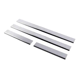 Door Sill Cover Carmos (4 pcs, Stainless Steel) V-2 Mazda 2 2007-2014 photo 2