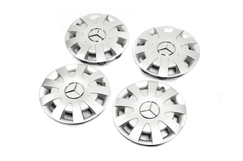 Mercedes Sprinter W907/W910 2018- Grey ABS Wheel Covers (1-piece, Set of 4) Photo 2