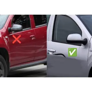 Mirror Covers BMW-Style (2 pcs) V-1 photo 2