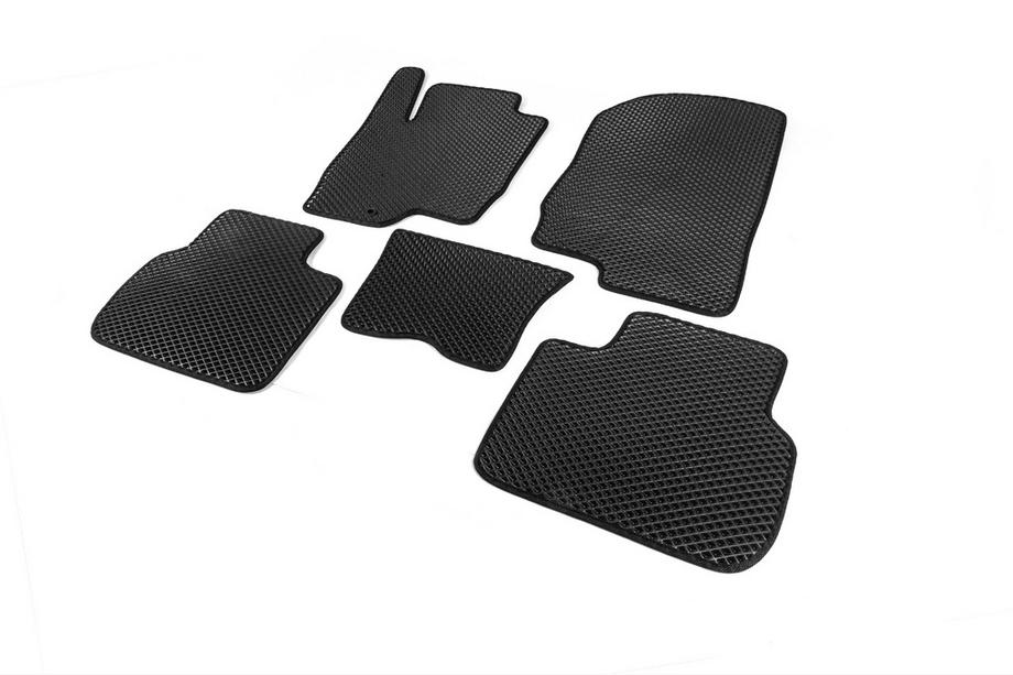 Mitsubishi Colt 2004-2012 EVA Floor Mats (Black) Photo 2