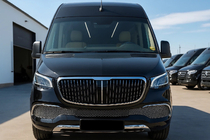 Mercedes Sprinter W907/W910 2018- Front bumper with grille (Maybach) photo 2