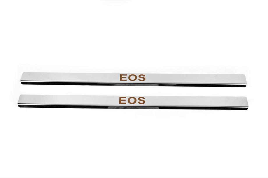 Volkswagen EOS 2011-2016 Door Sill Cover Carmos (2 pcs, Stainless Steel) Image