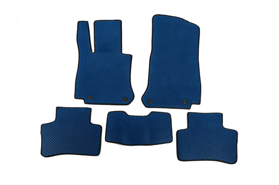 Mercedes GLC coupe C253 2016-2023 EVA Floor Mats (Blue) Image