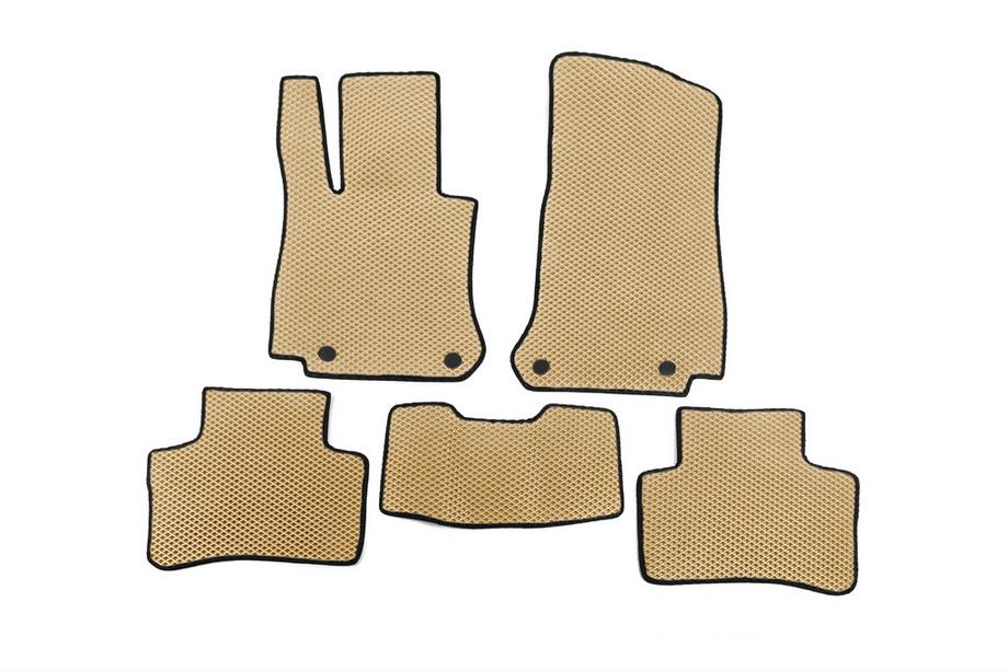 Mercedes GLC X253 2015-2022 EVA Floor Mats (Beige) Photo 2