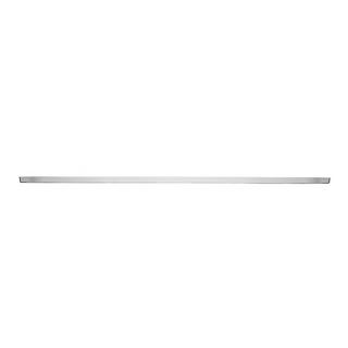 Trunk trim cover above license plate (long) stainless steel photo 1