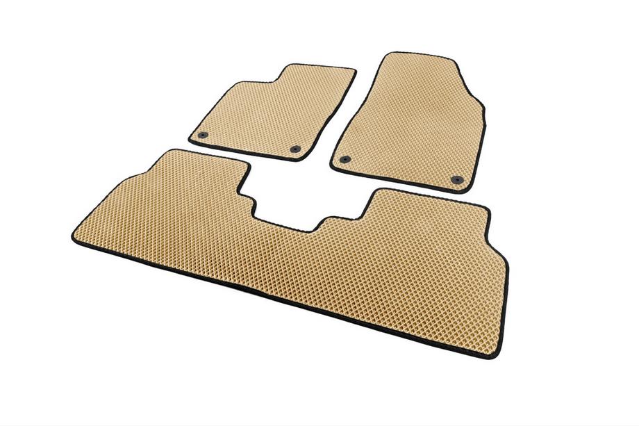 Audi Q4 e-Tron 2021- EVA Floor Mats (Beige) Photo 2