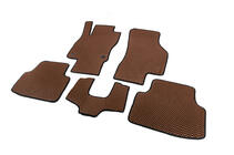 Volkswagen Jetta 2018- EVA Floor Mats (Brown) photo 2