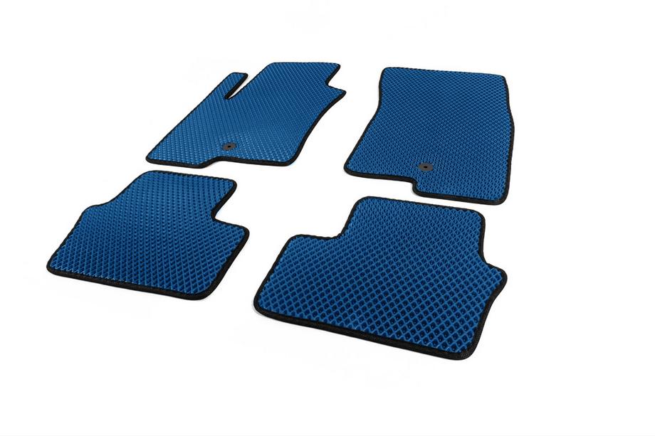 Jeep Compass 2006-2016 EVA Floor Mats (Blue) Photo 2