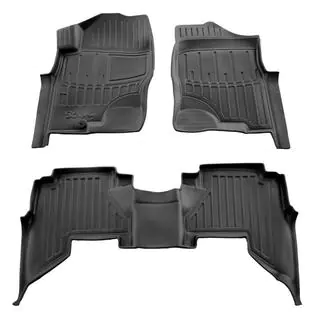 Rubber Floor Mats Stingray 3D (2005-2010, 3 pcs)