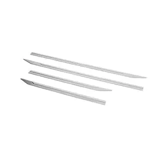 Universal Stainless Steel Door Moldings 94.5/62 x 4 cm (4 pcs) photo 1
