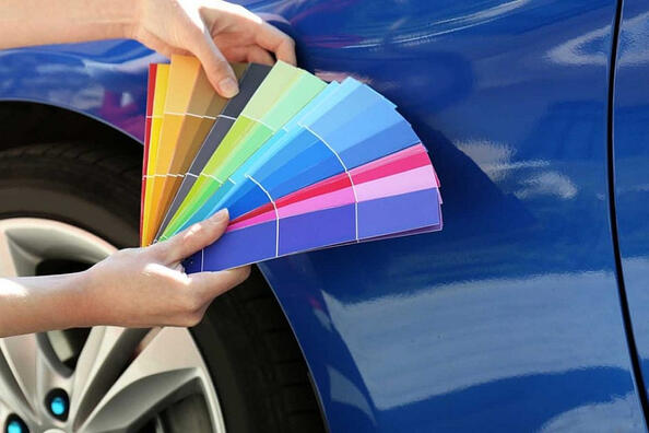 How to find out the car color code?