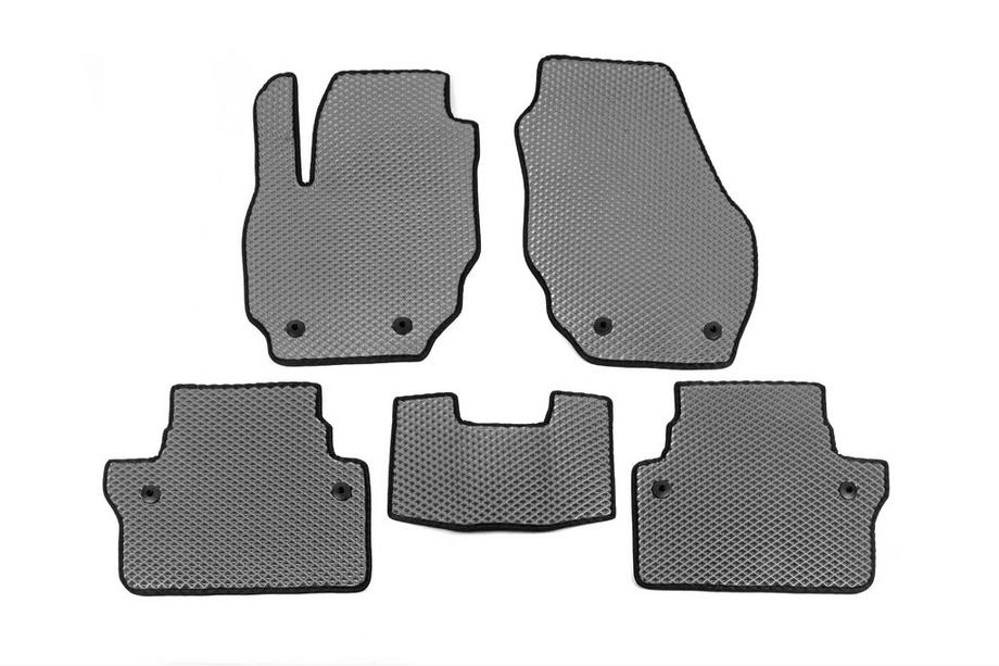 Volvo XC70 2007-2013 EVA Floor Mats (Gray) Photo 1