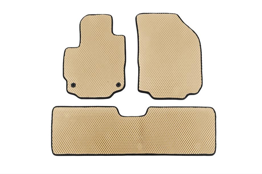Chevrolet Equinox 2018-2025 EVA Floor Mats (Beige) Image