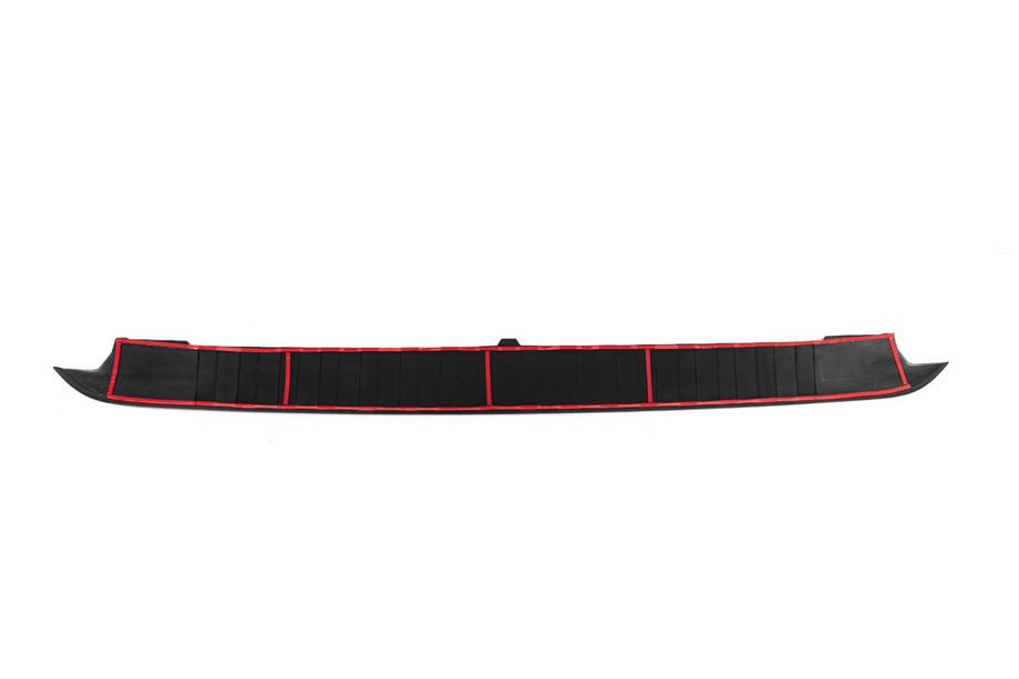 Renault Trafic 2015- Rear Bumper Protector EuroCap (ABS) Photo 3