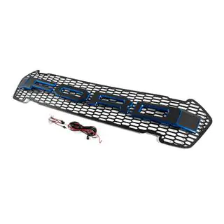 Front Grille (2015-2018, Blue, LED) photo 2