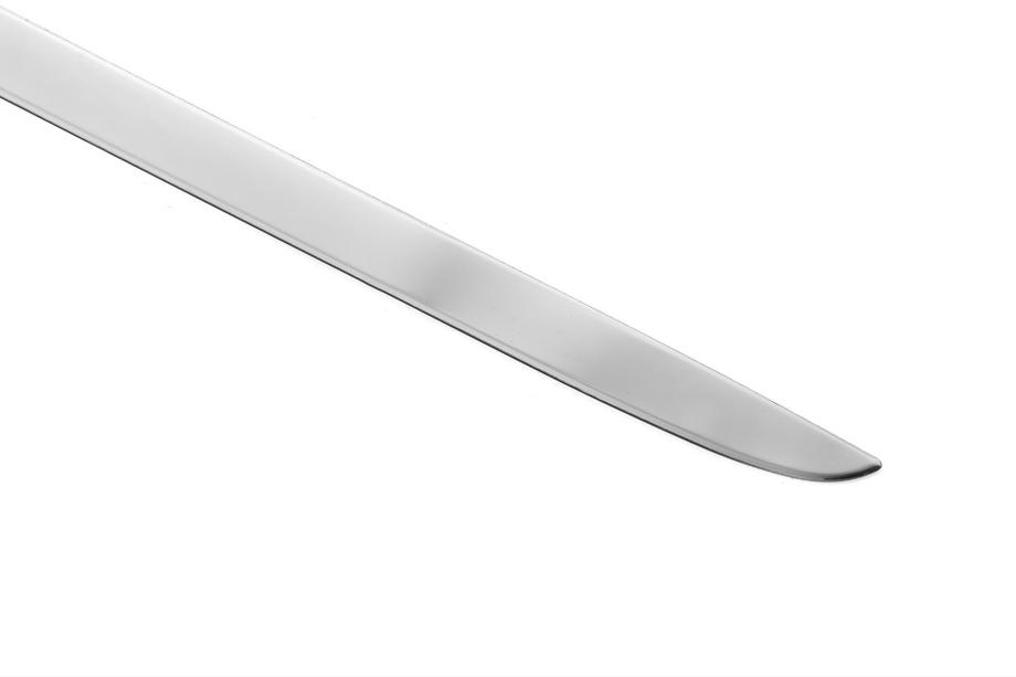Renault Megane III 2009-2016 Trunk trim (HB, stainless steel) Photo 5