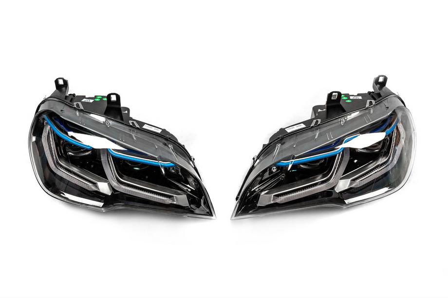 BMW X5 E70 2007-2013 Front headlights Full LED LASER (2 pcs) Photo 5