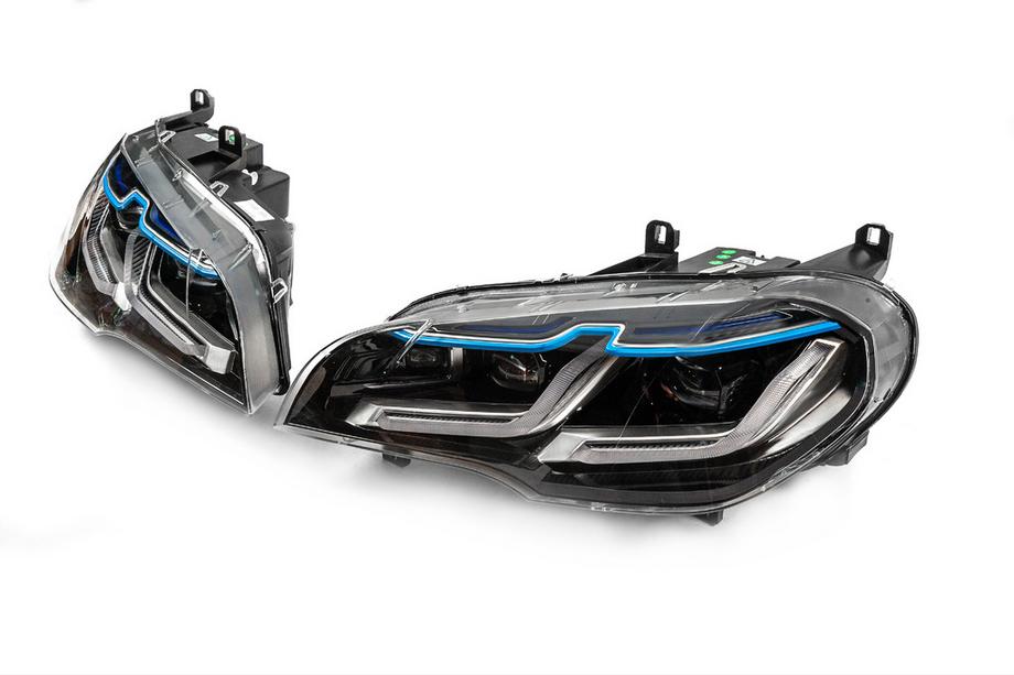 BMW X5 E70 2007-2013 Front headlights Full LED LASER (2 pcs) Photo 6