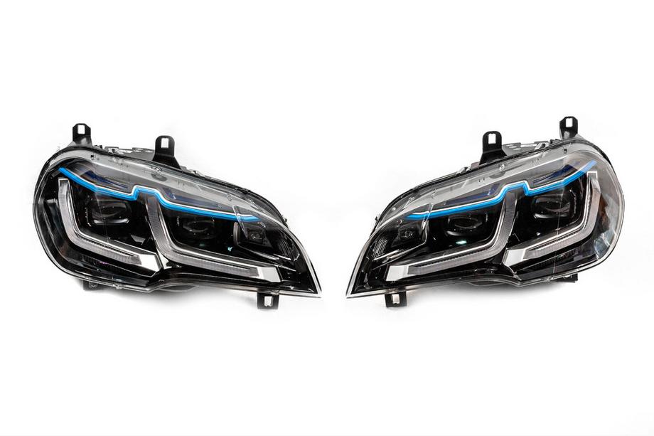 BMW X5 E70 2007-2013 Front headlights Full LED LASER (2 pcs) Photo 7