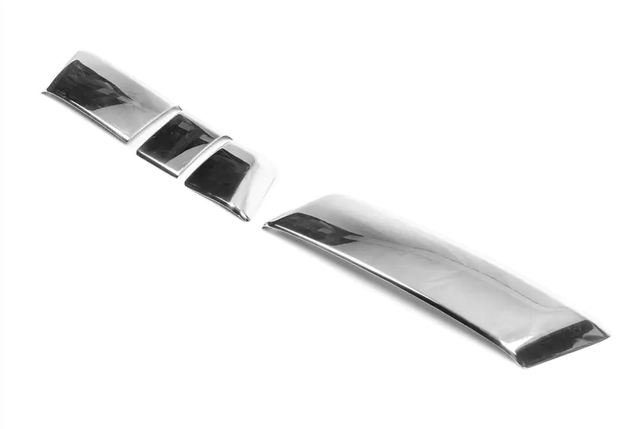 Renault Megane III 2009-2016 Stainless steel front bumper corner protectors 2008-2011 Photo 4