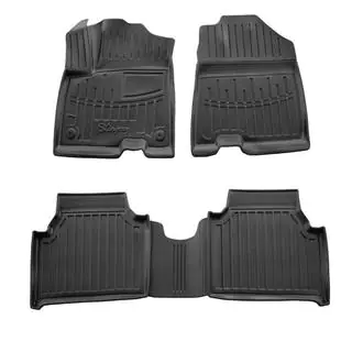 Rubber Floor Mats Stingray 3D (2018-2022, Electro, 4 pcs)