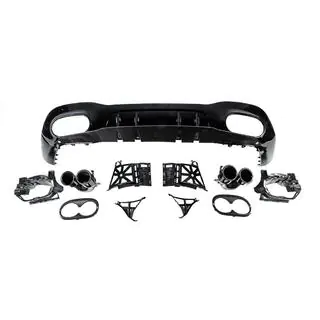 Rear diffuser with exhaust tips (Design A45 SD) photo 2