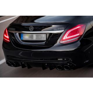 Rear diffuser with exhaust tips (Design C43) photo 1