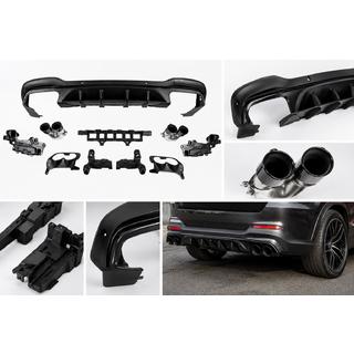 Rear diffuser with exhaust tips (AMG43 Design) photo 1
