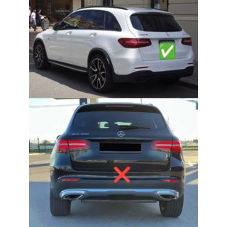 Rear diffuser with exhaust tips (AMG43 Design) photo 4