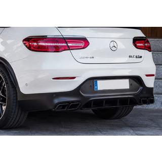 Rear Diffuser with Tips Black (AMG63 Design) photo 2