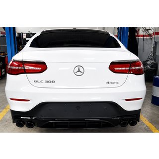 Rear diffuser with exhaust tips (AMG43 Design) photo 3